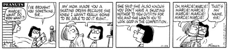 Illustration for article titled How Peanuts Used Marcie To Explore Unhealthy Relationships